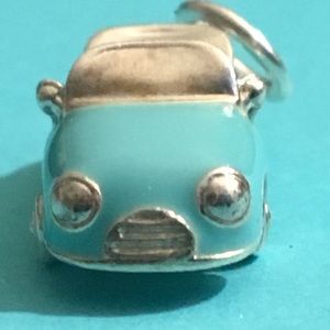 Tiffany & Co Blue Enamel Car charm